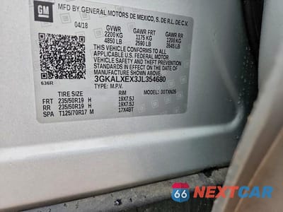 Zdjęcie 13 z 13 samochodu: 2018 GMC TERRAIN DENALI VIN:3GKALXEX3JL354680 - miniatura