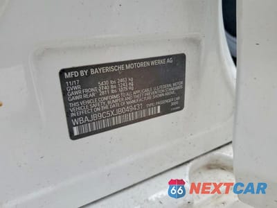 Zdjęcie 12 z 12 samochodu: 2018 BMW M550XI VIN:WBAJB9C5XJB049431 - miniatura