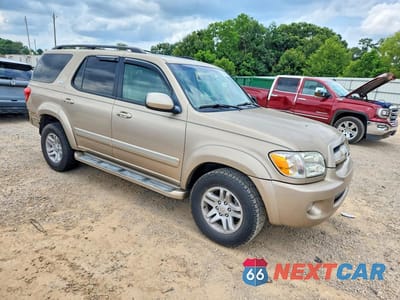 Czwarte zdjęcie samochodu z boku: 2007 TOYOTA SEQUOIA SR5 VIN:5TDZT34A07S290931 - miniatura