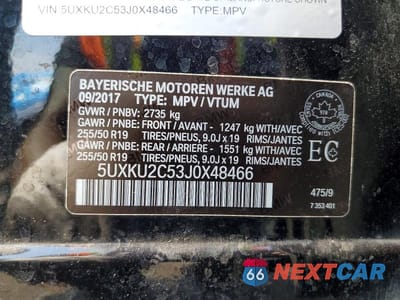 Zdjęcie 14 z 14 samochodu: 2018 BMW X6 XDRIVE35I VIN:5UXKU2C53J0X48466 - miniatura