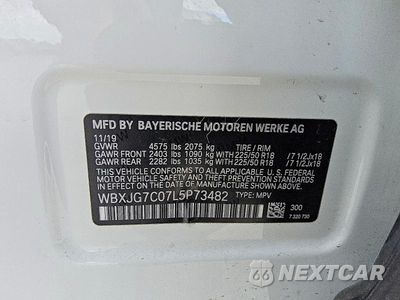 Zdjęcie 12 z 12 samochodu: 2020 BMW X1 SDRIVE28I VIN:WBXJG7C07L5P73482 - miniatura