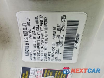 Zdjęcie 12 z 12 samochodu: 2005 INFINITI G35 BASE VIN:JNKCV54E85M419892 - miniatura