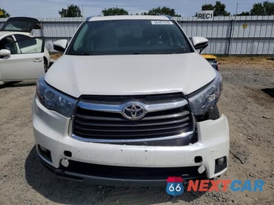 Piąte zdjęcie samochodu w środku: 2015 TOYOTA HIGHLANDER XLE VIN:5TDJKRFHXFS181212 - miniatura