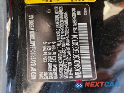 Zdjęcie 12 z 12 samochodu: 2014 BMW 428 I VIN:WBA3N3C50EK230704 - miniatura