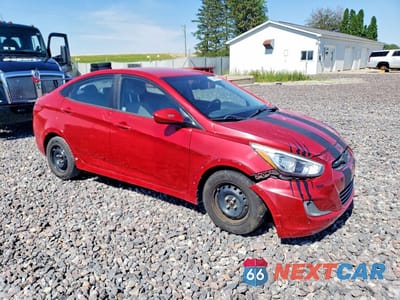 Czwarte zdjęcie samochodu z boku: 2016 HYUNDAI ACCENT SE VIN:KMHCT4AE0GU057822 - miniatura