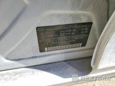 Zdjęcie 12 z 12 samochodu: 2013 HYUNDAI SONATA GLS VIN:5NPEB4AC0DH769316 - miniatura