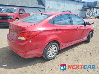 Trzecie zdjęcie samochodu z tyłu: 2013 HYUNDAI ACCENT GLS VIN:KMHCT4AE3DU385134 - miniatura