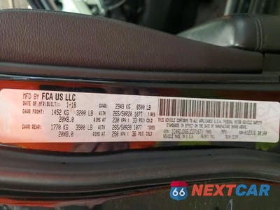 Zdjęcie 13 z 13 samochodu: 2018 DODGE DURANGO GT VIN:1C4RDJDG6JC271671 - miniatura
