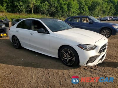 Czwarte zdjęcie samochodu z boku: 2023 MERCEDES-BENZ C 300 4MATIC VIN:W1KAF4HB6PR079489 - miniatura