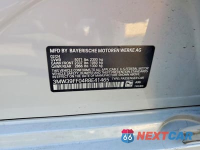 Zdjęcie 13 z 13 samochodu: 2024 BMW 330E VIN:3MW39FF04R8E41465 - miniatura