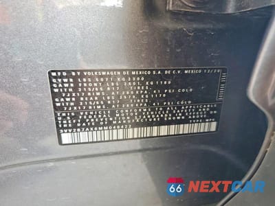 Zdjęcie 12 z 12 samochodu: 2021 VOLKSWAGEN TIGUAN SE VIN:3VV2B7AX6MM048422 - miniatura