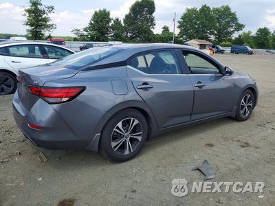 Trzecie zdjęcie samochodu z tyłu: 2020 NISSAN SENTRA SV VIN:3N1AB8CV6LY306508 - miniatura