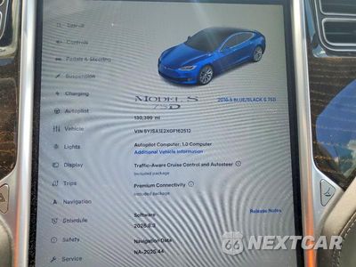 Zdjęcie 9 z 12 samochodu: 2016 TESLA MODEL S VIN:5YJSA1E2XGF162512 - miniatura