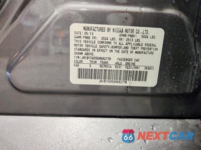 Zdjęcie 12 z 12 samochodu: 2014 INFINITI Q50 BASE VIN:JN1BV7AR5EM682778 - miniatura
