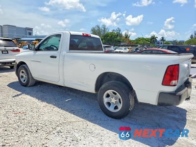 Drugie zdjęcie samochodu z przodu: 2012 DODGE RAM 1500 ST VIN:3C6JD6DP4CG226696 - miniatura