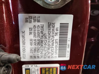 Zdjęcie 13 z 13 samochodu: 2019 HONDA CR-V EX VIN:5J6RW2H53KL028775 - miniatura