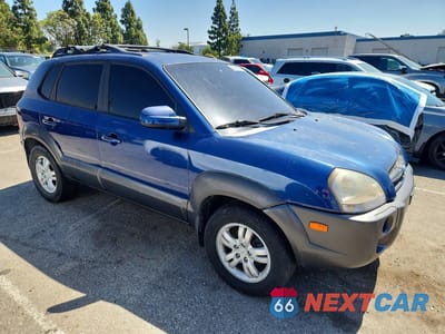 Czwarte zdjęcie samochodu z boku: 2006 HYUNDAI TUCSON GLS VIN:KM8JN12DX6U282169 - miniatura