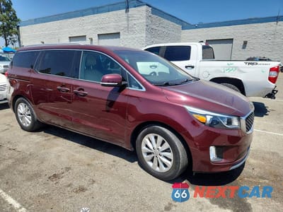 Czwarte zdjęcie samochodu z boku: 2018 KIA SEDONA EX VIN:KNDMC5C1XJ6367089 - miniatura