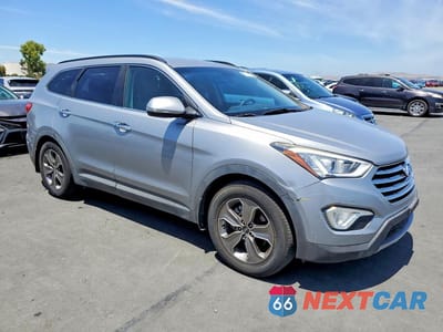 Czwarte zdjęcie samochodu z boku: 2014 HYUNDAI SANTA FE GLS VIN:KM8SN4HF6EU067269 - miniatura
