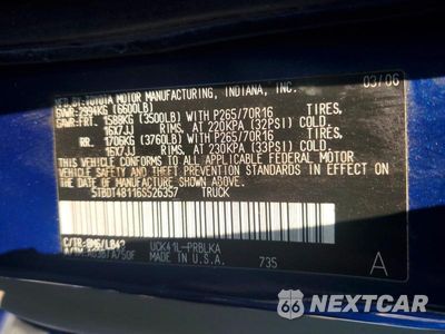 Zdjęcie 12 z 12 samochodu: 2006 TOYOTA TUNDRA DOUBLE CAB LIMITED VIN:5TBDT48116S526357 - miniatura