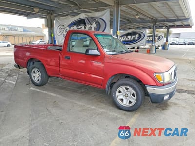 Czwarte zdjęcie samochodu z boku: 2001 TOYOTA TACOMA BASE VIN:5TENL42NX1Z852869 - miniatura