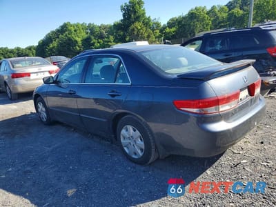 Drugie zdjęcie samochodu z przodu: 2003 HONDA ACCORD LX VIN:1HGCM56393A117172 - miniatura