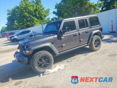 2021 JEEP WRANGLER UNLIMITED SPORT 1C4HJXDN6MW617890 - główne zdjęcie licytacji z USA - miniatura