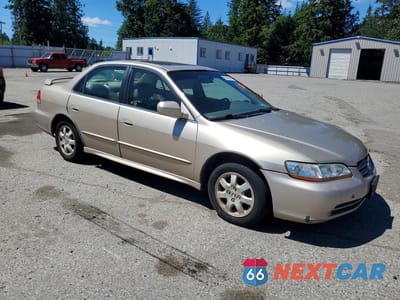 Czwarte zdjęcie samochodu z boku: 2002 HONDA ACCORD EX VIN:JHMCG56612C001207 - miniatura