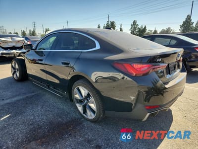 Drugie zdjęcie samochodu z przodu: 2025 BMW I4 EDRIVE 40 VIN:WBY23HD03SFU64651 - miniatura