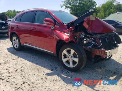 Czwarte zdjęcie samochodu z boku: 2012 LEXUS RX 350 VIN:2T2BK1BA8CC142696 - miniatura