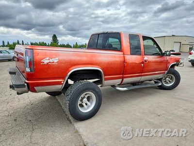 Trzecie zdjęcie samochodu z tyłu: 1995 CHEVROLET GMT-400 K1500 VIN:1GCEK19K3SE250350 - miniatura