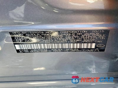 Zdjęcie 12 z 12 samochodu: 2016 LEXUS IS 200T VIN:JTHBA1D24G5011750 - miniatura
