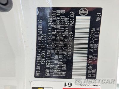Zdjęcie 12 z 12 samochodu: 2025 TOYOTA CAMRY LE VIN:4T1DAACK9SU583614 - miniatura