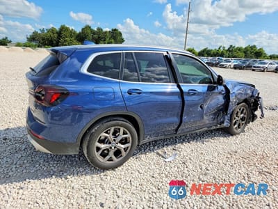Trzecie zdjęcie samochodu z tyłu: 2022 BMW X3 SDRIVE30I VIN:5UX43DP09N9K62624 - miniatura
