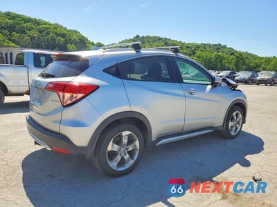 Trzecie zdjęcie samochodu z tyłu: 2016 HONDA HR-V EXL VIN:3CZRU6H75GM734327 - miniatura
