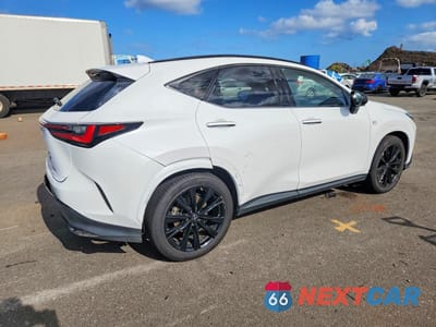 Trzecie zdjęcie samochodu z tyłu: 2022 LEXUS NX 350 VIN:JTJKGCEZ2N2002709 - miniatura