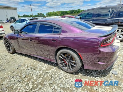 Drugie zdjęcie samochodu z przodu: 2020 DODGE CHARGER SCAT PACK VIN:2C3CDXGJ9LH166840 - miniatura
