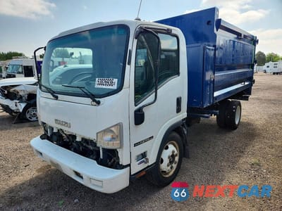 Drugie zdjęcie samochodu z przodu: 2016 ISUZU NPR HD DUMP TRUCK VIN:54DC4W1B6GS806195 - miniatura