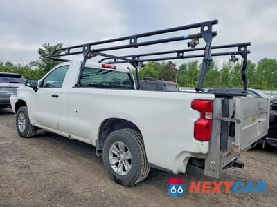 Drugie zdjęcie samochodu z przodu: 2021 CHEVROLET SILVERADO C1500 VIN:3GCNWAEF2MG472175 - miniatura