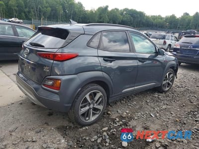 Trzecie zdjęcie samochodu z tyłu: 2020 HYUNDAI KONA ULTIMATE VIN:KM8K5CA55LU495553 - miniatura