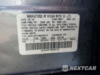 Zdjęcie 13 z 13 samochodu: 2016 INFINITI QX50 BASE VIN:JN1BJ0RP7GM236415 - miniatura