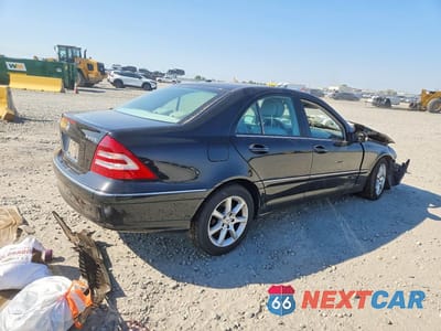 Trzecie zdjęcie samochodu z tyłu: 2007 MERCEDES-BENZ C 280 4MATIC VIN:WDBRF92H17F887627 - miniatura