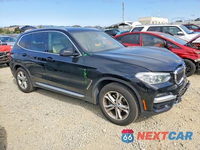 Czwarte zdjęcie samochodu z boku: 2020 BMW X3 SDRIVE30I VIN:5UXTY3C08LLE55024 - miniatura