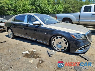 Czwarte zdjęcie samochodu z boku: 2020 MERCEDES-BENZ S MERCEDES-MAYBACH S560 4MATIC VIN:W1KUX8GB4LA551877 - miniatura