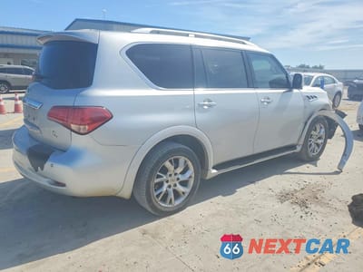 Trzecie zdjęcie samochodu z tyłu: 2011 INFINITI QX56 BASE VIN:JN8AZ2NE3B9003830 - miniatura