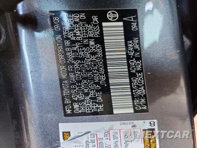 Zdjęcie 12 z 12 samochodu: 2009 TOYOTA CAMRY LE VIN:JTNBE46KX93186809 - miniatura