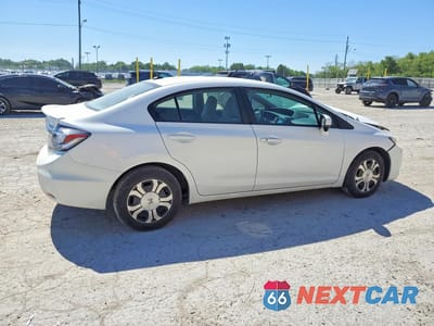 Trzecie zdjęcie samochodu z tyłu: 2015 HONDA CIVIC HYBRID VIN:19XFB4F20FE002433 - miniatura