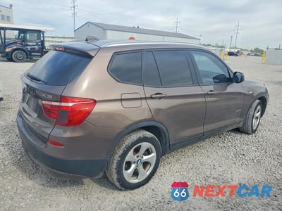 Trzecie zdjęcie samochodu z tyłu: 2012 BMW X3 XDRIVE28I VIN:5UXWX5C50CL729062 - miniatura