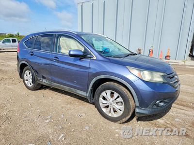 Czwarte zdjęcie samochodu z boku: 2013 HONDA CR-V EXL VIN:2HKRM3H78DH505369 - miniatura