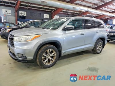 2014 TOYOTA HIGHLANDER XLE 5TDJKRFH1ES067839 - główne zdjęcie licytacji z USA - miniatura